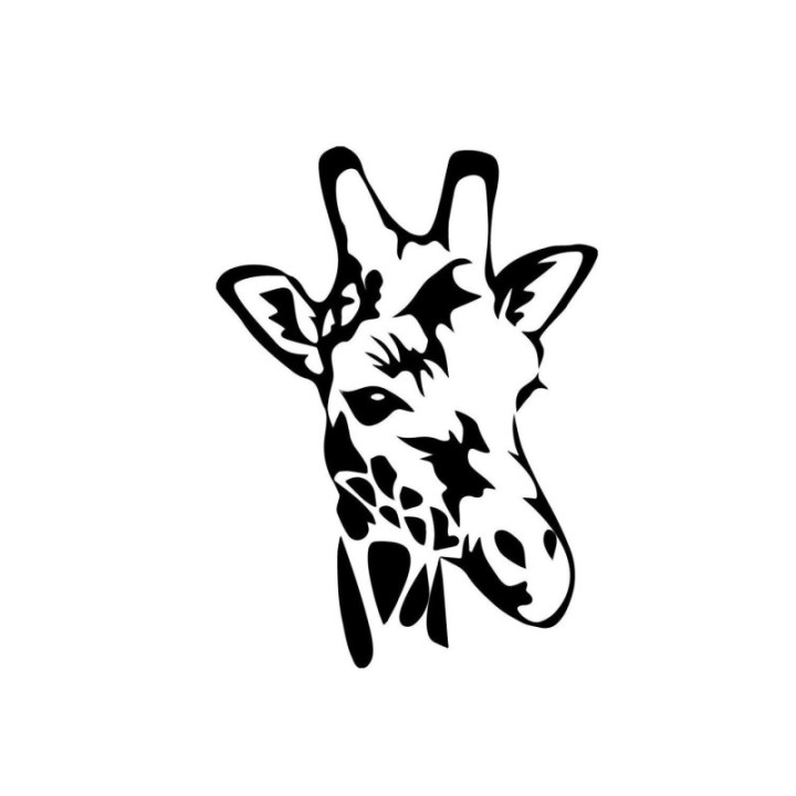 Giraffe Vinyl Decal Sticker V7 - DecalsHouse