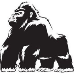Gorilla Vinyl Decal Sticker V19 - DecalsHouse