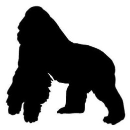 Gorilla Vinyl Decal Sticker V24 - DecalsHouse
