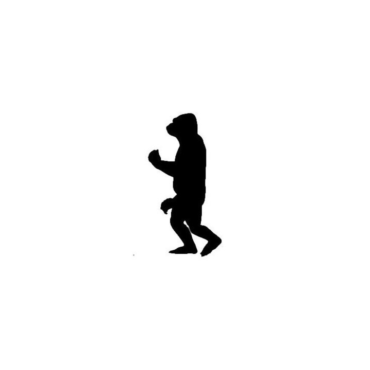 Gorilla Vinyl Decal Sticker V3 - DecalsHouse