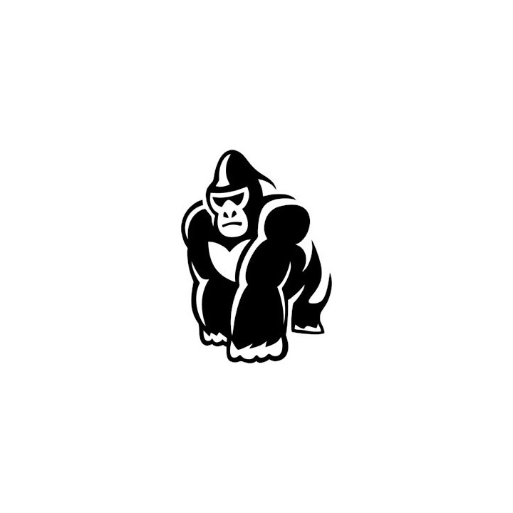 Gorilla Vinyl Decal Sticker V32 - DecalsHouse