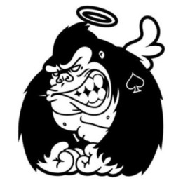 Gorilla Vinyl Decal Sticker V33 - DecalsHouse