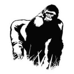 Gorilla Vinyl Decal Sticker V37 - DecalsHouse