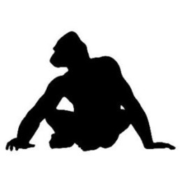 Gorilla Vinyl Decal Sticker V4 - DecalsHouse