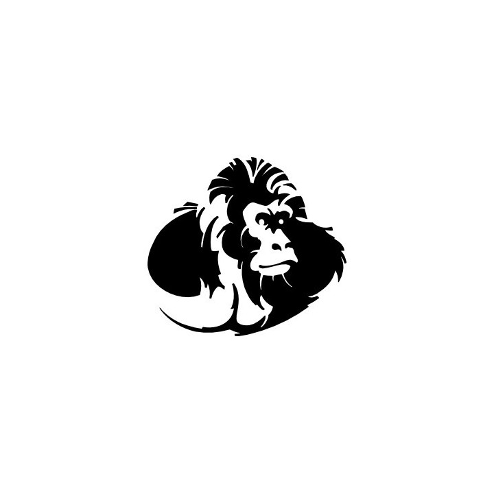 Gorilla Vinyl Decal Sticker V42 - DecalsHouse