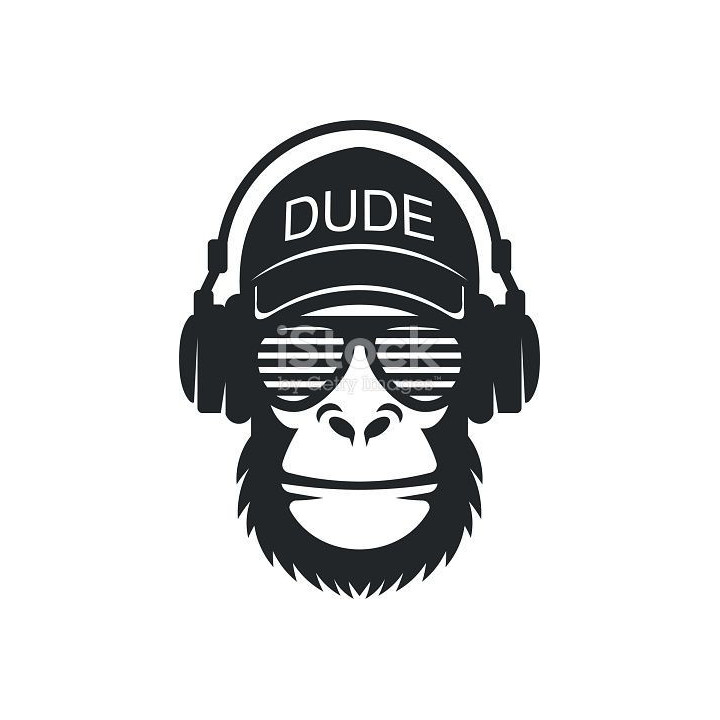 Gorilla Vinyl Decal Sticker V68 - DecalsHouse