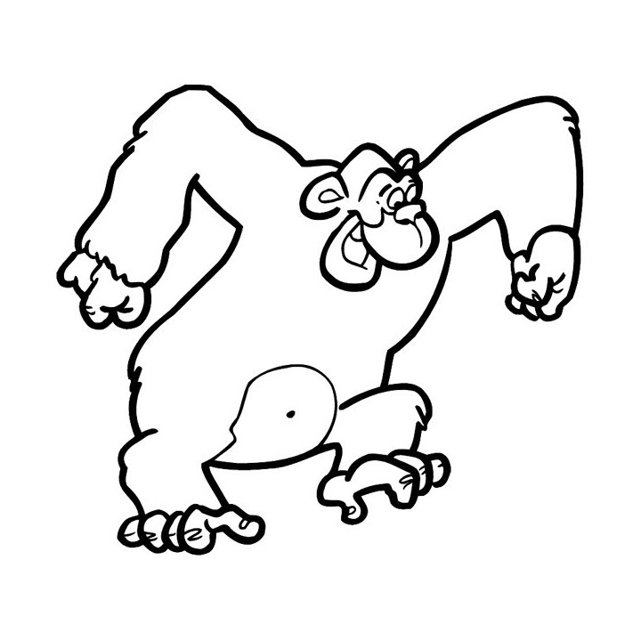 Gorilla Vinyl Decal Sticker V75 - DecalsHouse