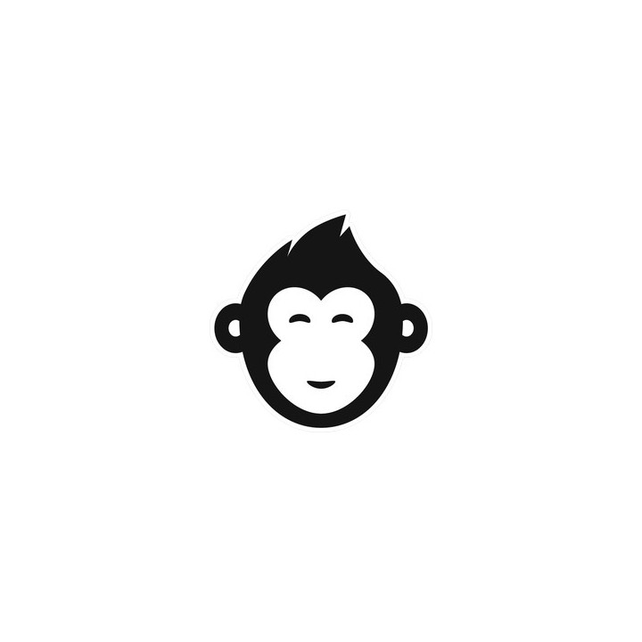 Gorilla Vinyl Decal Sticker V83 - DecalsHouse