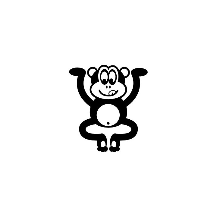 Gorilla Vinyl Decal Sticker V85 - DecalsHouse