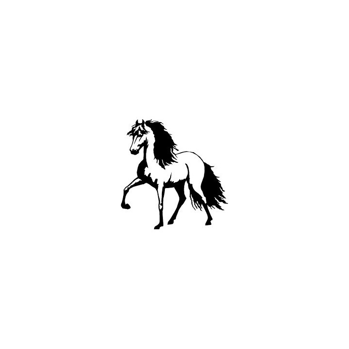 Horse Stickers – Silhouette Equestrian Decals (2-Pack)