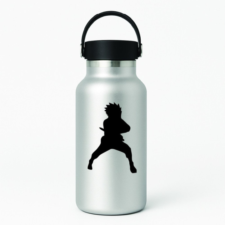 Sasuke Uchiha Stickers – Naruto Anime Decals (2-Pack)