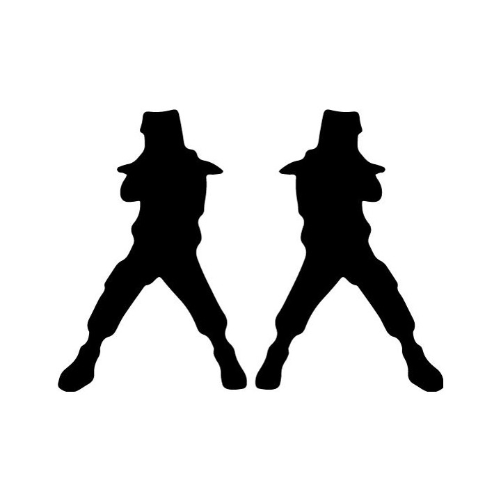 Naruto Kankuro Stickers – Sand Ninja Decals (2-Pack)
