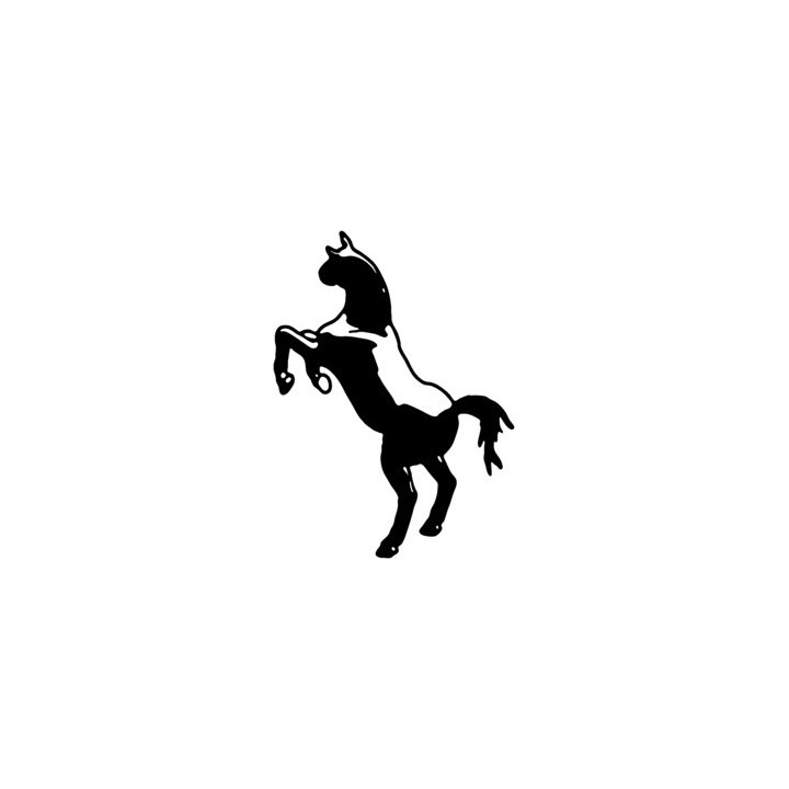 Rearing Horse Stickers – Equestrian Decals (2-Pack)