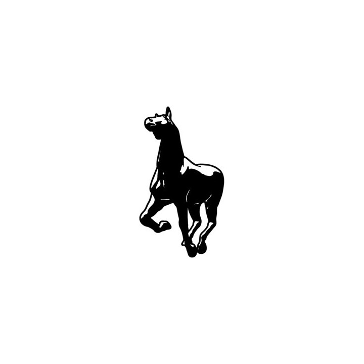 Horse Rearing Stickers – Equestrian Decals (2-Pack)