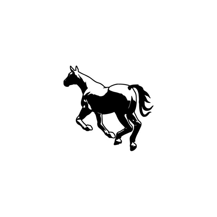 Horse Stickers – Galloping Equine Decals (2-Pack)