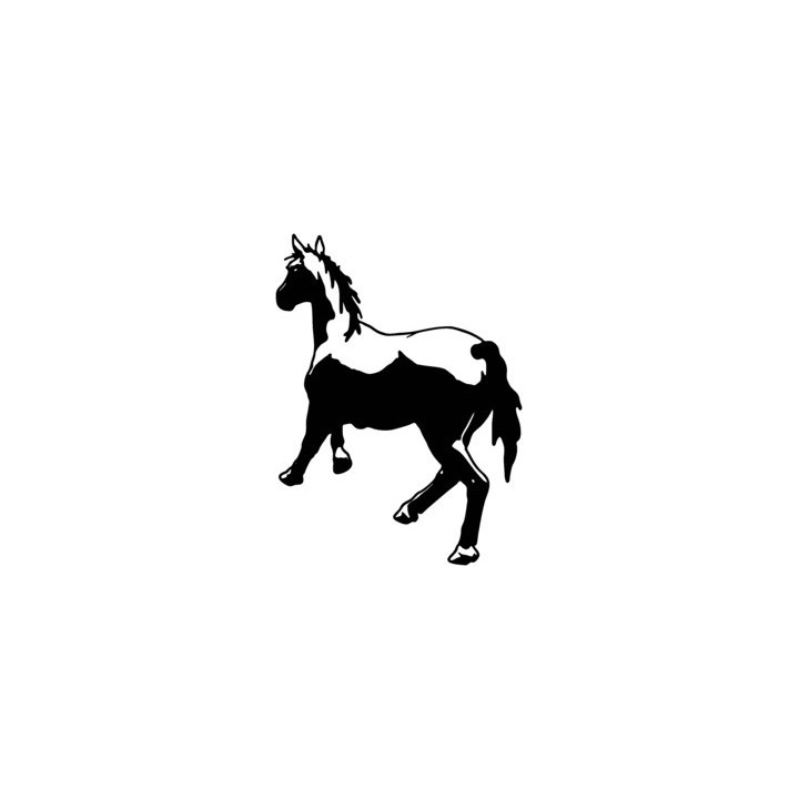 Horse Stickers – Equestrian Mustang Decals (2-Pack)