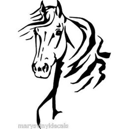 Horse Vinyl Decal Sticker V98 - DecalsHouse