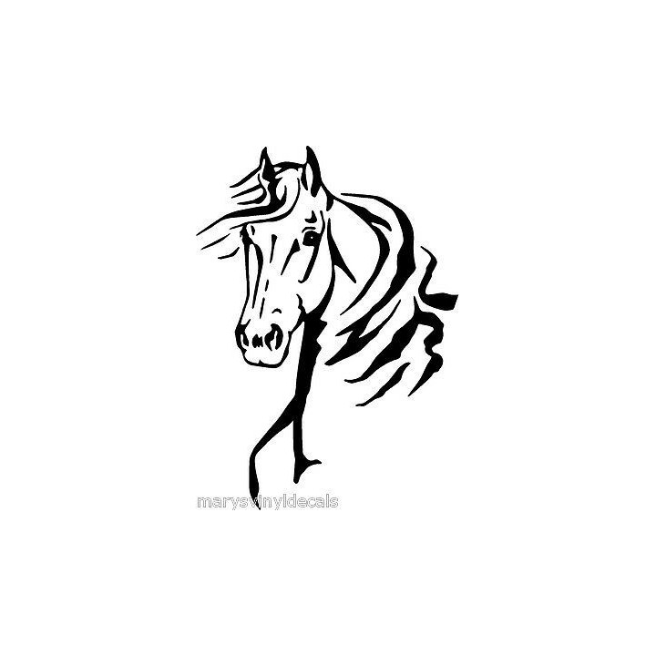 Horse Vinyl Decal Sticker V98 - DecalsHouse