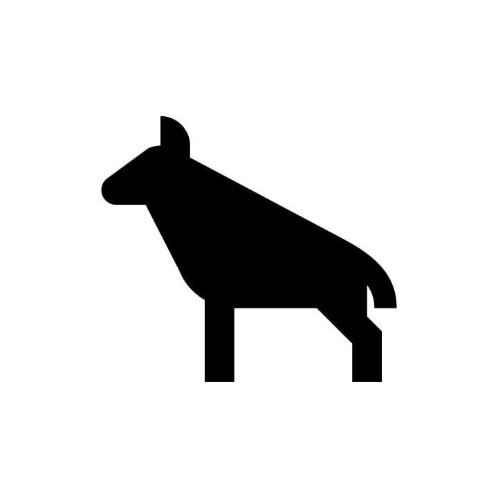 Hyena Vinyl Decal Sticker V9 - DecalsHouse