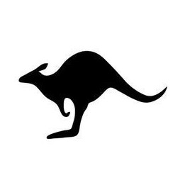 Kangaroo Vinyl Decal Sticker V5 - DecalsHouse