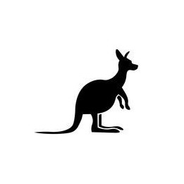 Kangaroo Vinyl Decal Sticker V6 - DecalsHouse