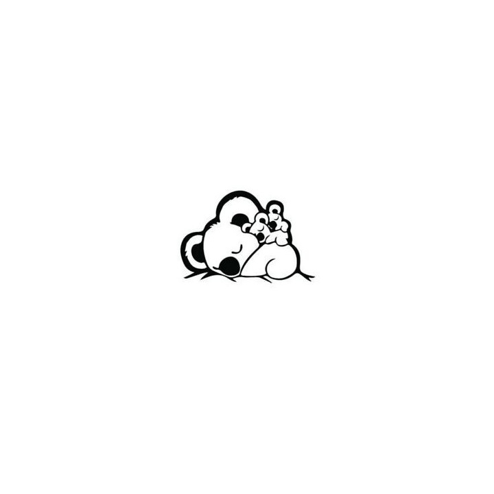 Koala Bear Vinyl Decal Sticker V2 - DecalsHouse