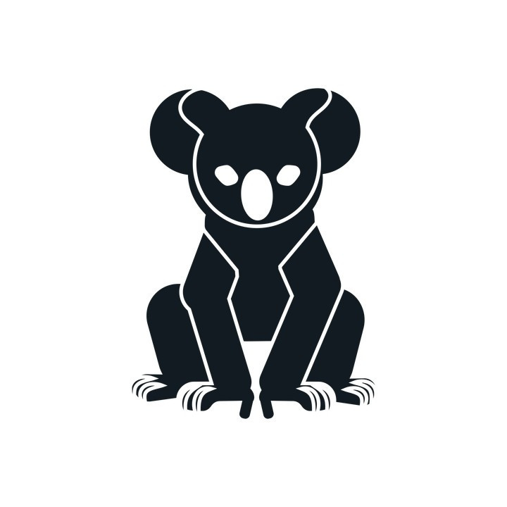 Koala Bear Vinyl Decal Sticker V32 - DecalsHouse