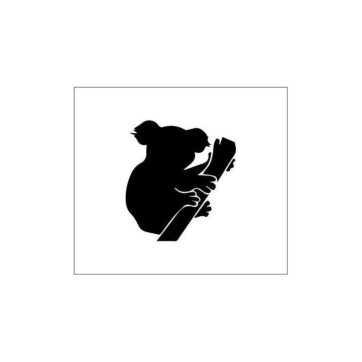 Koala Bear Vinyl Decal Sticker V4 - DecalsHouse