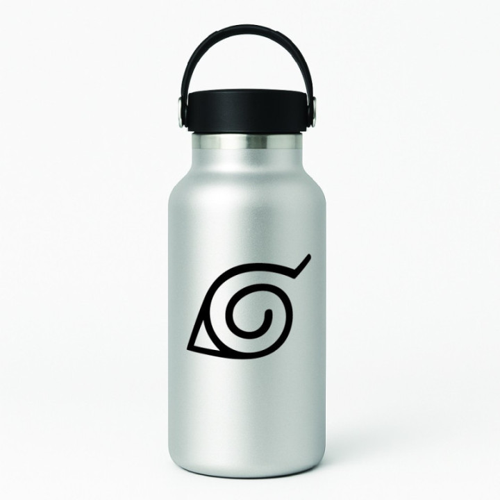 Naruto Konoha Leaf Village Stickers – Anime Decals (2-Pack)