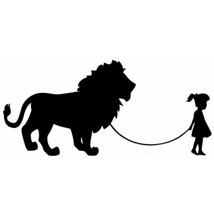Lion Vinyl Decal Sticker V11 - DecalsHouse