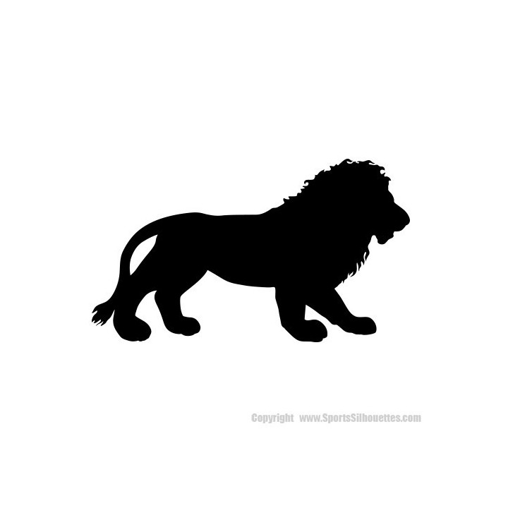 Lion Vinyl Decal Sticker V21 - DecalsHouse