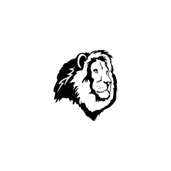 Lion Vinyl Decal Sticker V3 - DecalsHouse