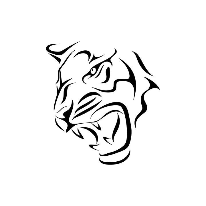Lion Vinyl Decal Sticker V53 - DecalsHouse