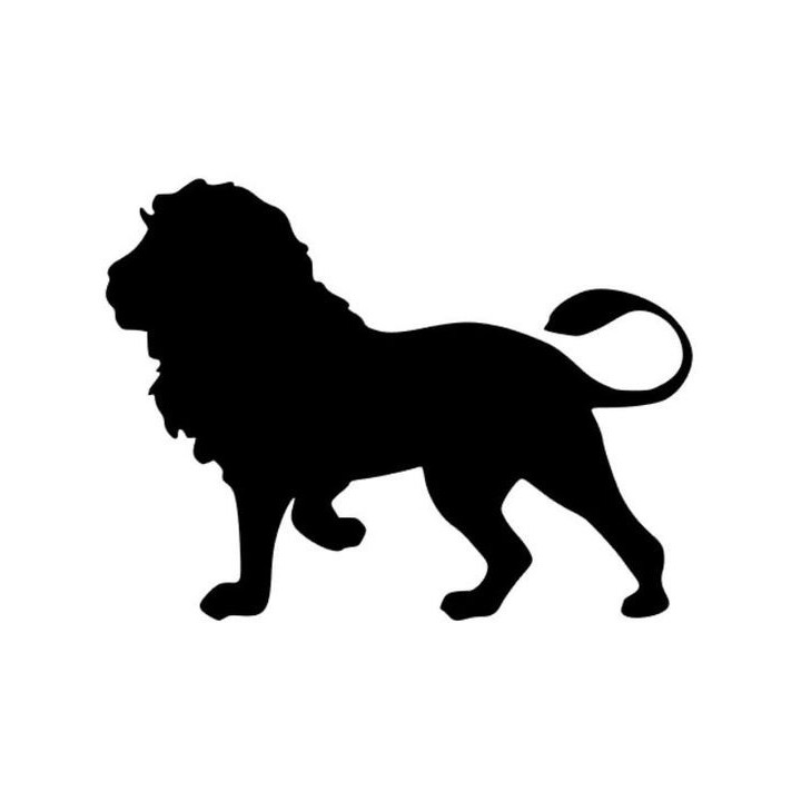 Lion Vinyl Decal Sticker V56 - DecalsHouse