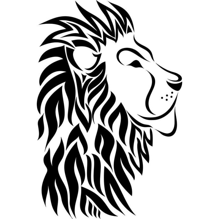 Lion Vinyl Decal Sticker V57 - DecalsHouse