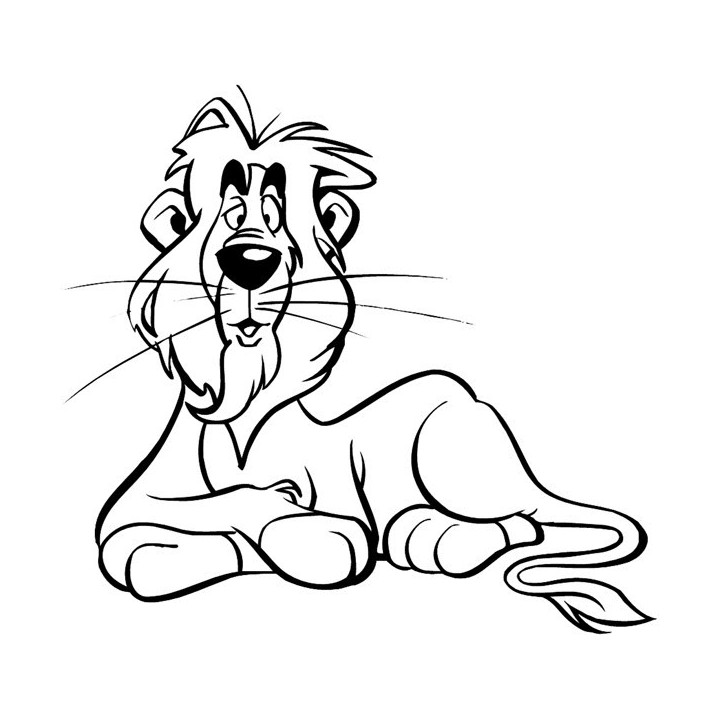 Lion Vinyl Decal Sticker V68 - DecalsHouse