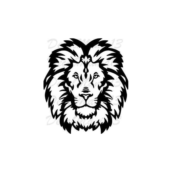 Lion Vinyl Decal Sticker V74 - DecalsHouse