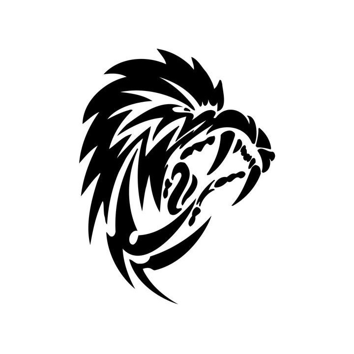 Lion Vinyl Decal Sticker V76 - DecalsHouse