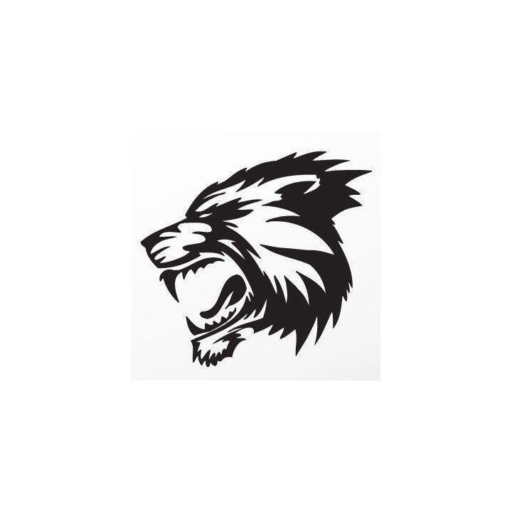 Lion Vinyl Decal Sticker V78 - DecalsHouse