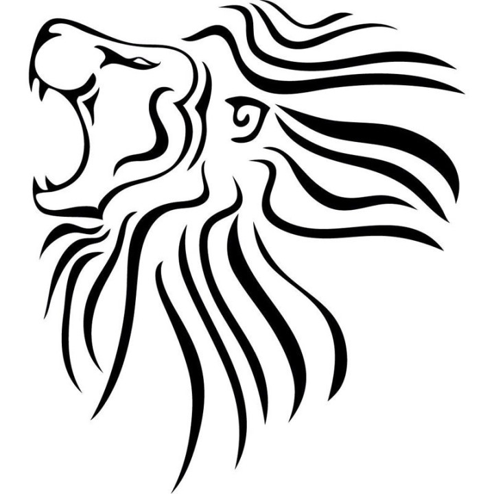Lion Vinyl Decal Sticker V84 - DecalsHouse