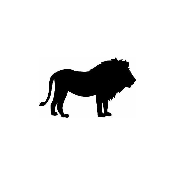 Lion Vinyl Decal Sticker V92 - DecalsHouse