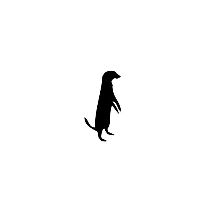 Meerkat Vinyl Decal Sticker V17 - DecalsHouse