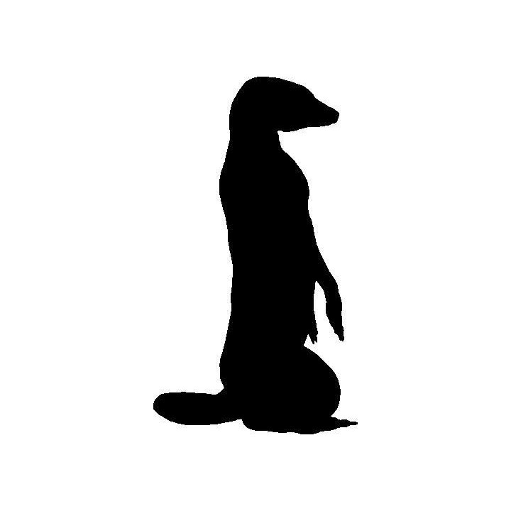 Meerkat Vinyl Decal Sticker V19 - DecalsHouse