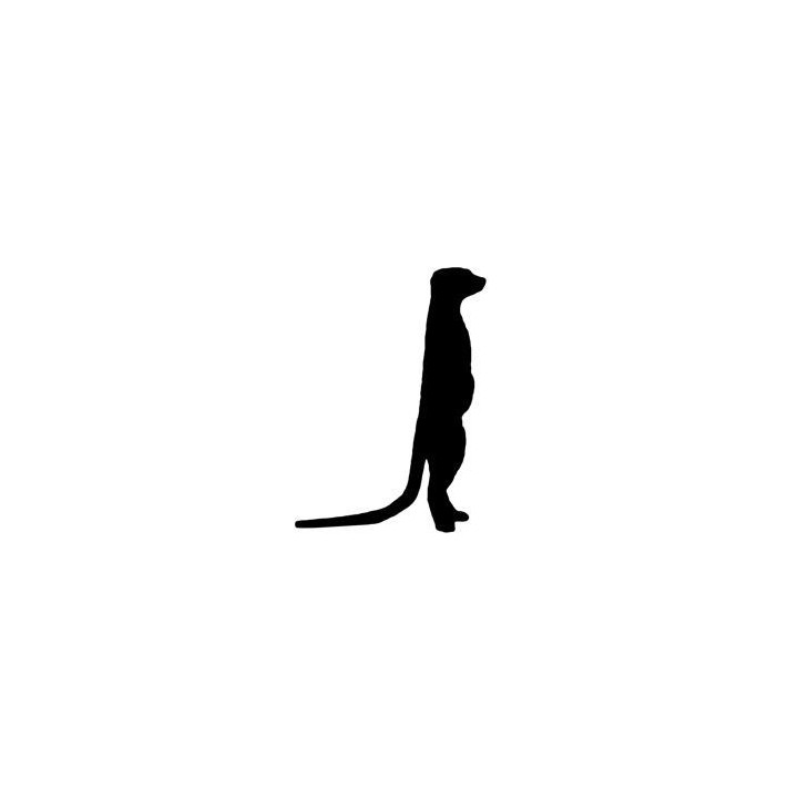 Meerkat Vinyl Decal Sticker V21 - DecalsHouse