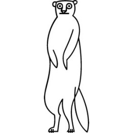 Meerkat Vinyl Decal Sticker V31 - DecalsHouse