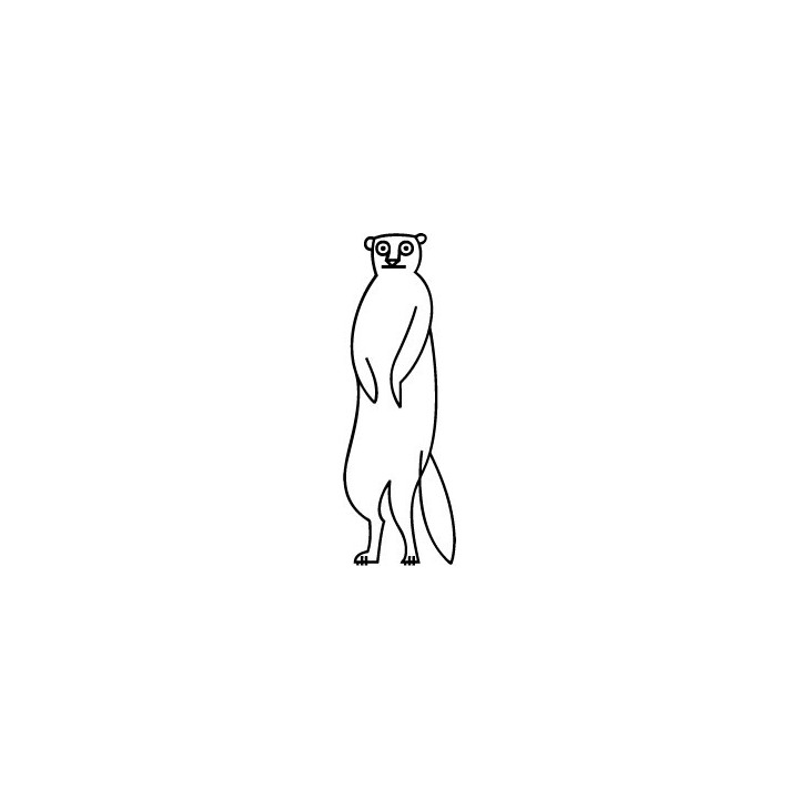 Meerkat Vinyl Decal Sticker V31 - DecalsHouse