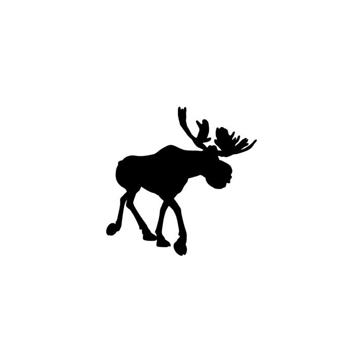 Moose Vinyl Decal Sticker V14 - DecalsHouse