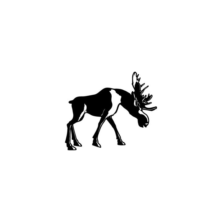 Moose Vinyl Decal Sticker V15 - DecalsHouse