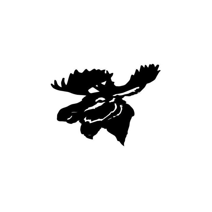 Moose Vinyl Decal Sticker V2 - DecalsHouse
