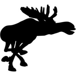 Moose Vinyl Decal Sticker V25 - DecalsHouse